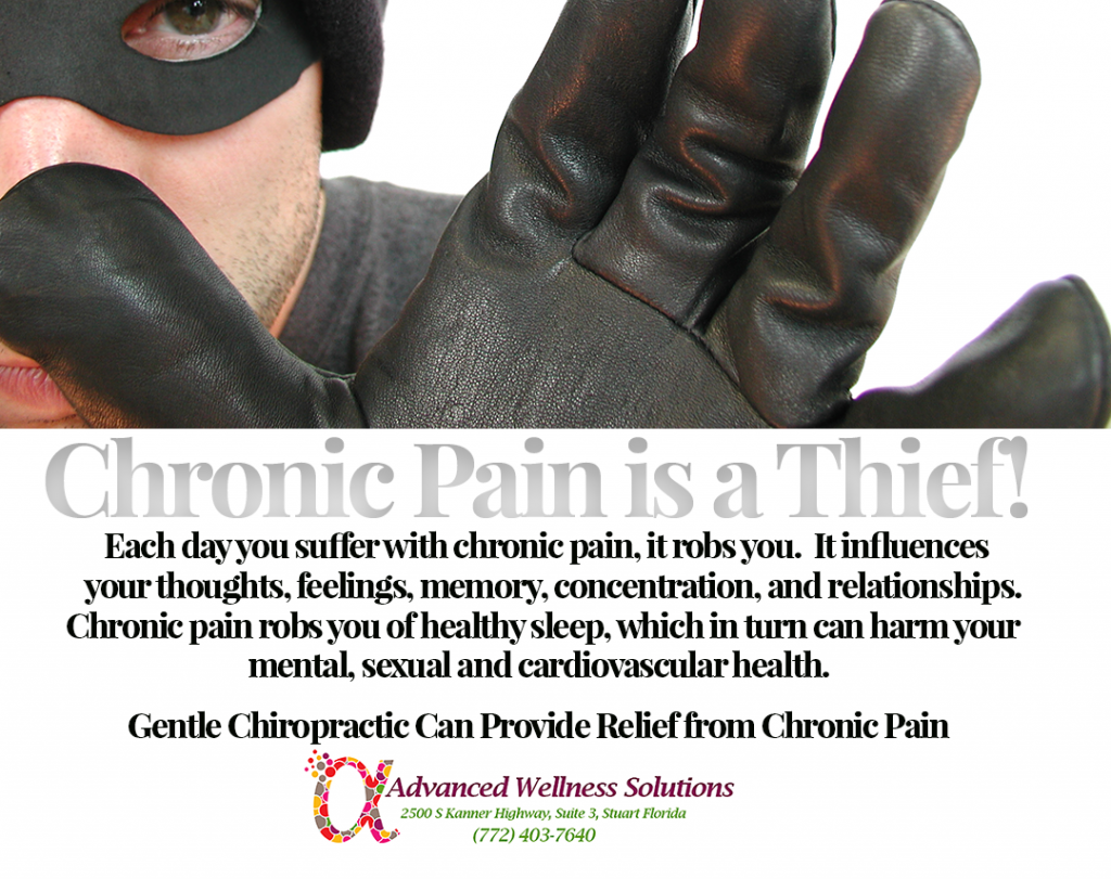 Chronic Pain is a Thief
