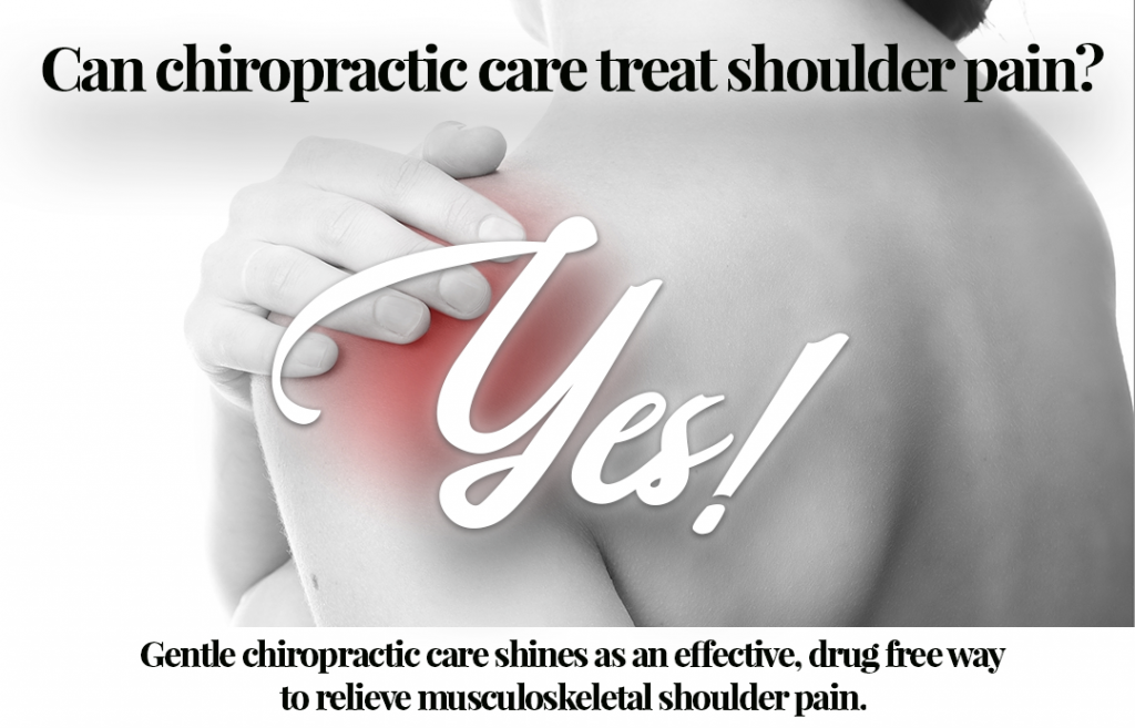 Chiropractic care treats shoulder pain