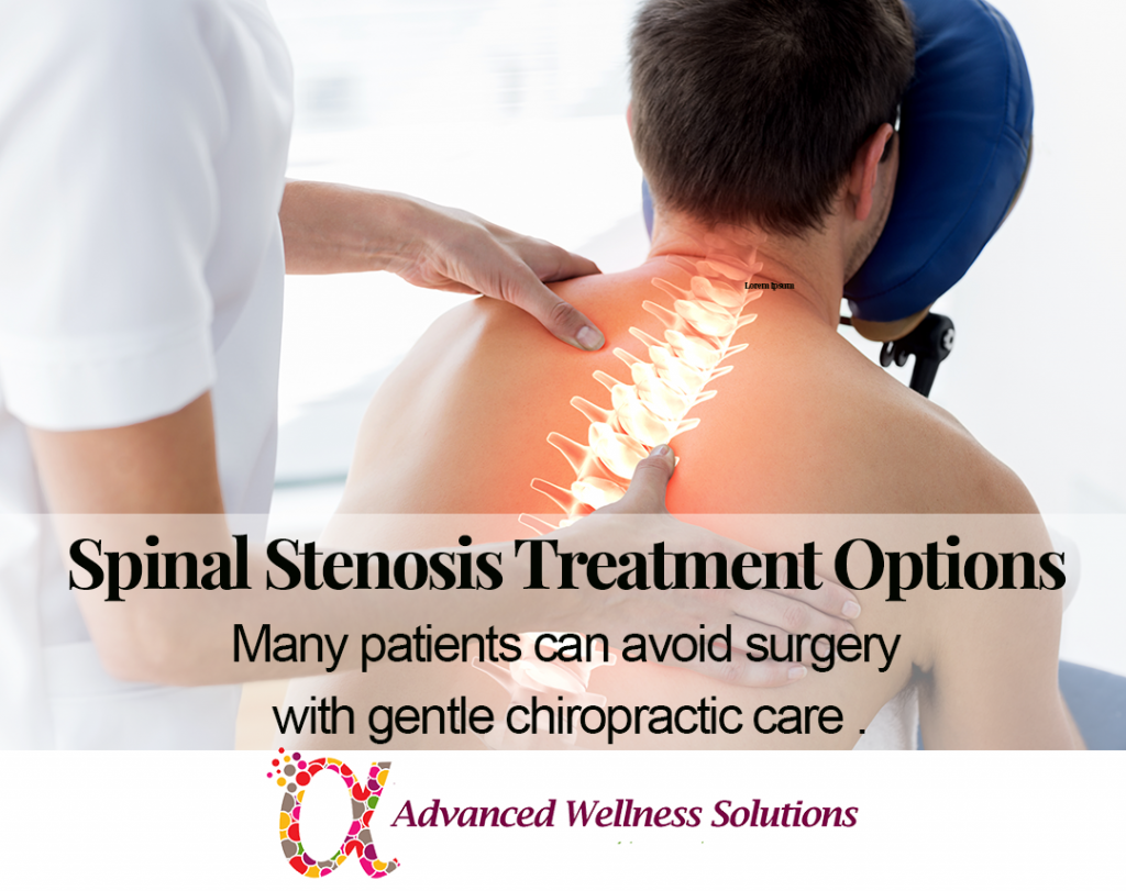 Spinal Stenosis Treatment Options: Many patients can avoid surgery with gentle chiropractic care.